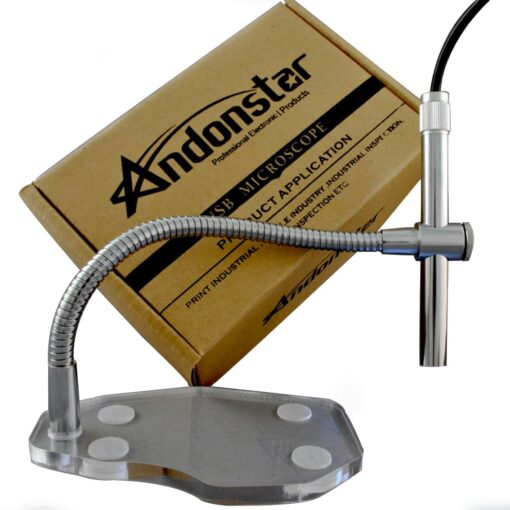 Andonstar 2MP Digital USB Digital Microscope with Flexible Stand PHI1001875 Phipps Electronics 2
