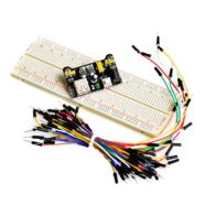 830 Point Breadboard with Power Supply and 65pcs Jumper Cables – MB102 PHI1001833 Phipps Electronics