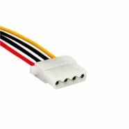 15-Pin SATA Male to 4-Pin Molex Female Power Adapter Cable – 2 Pack PHI1001911 Phipps Electronics 2