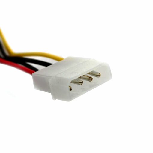 15 Pin SATA Female to Molex IDE 4 Pin Male Power Adapter Cable – Pack of 2 PHI1001910 Phipps Electronics 4