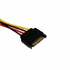 15-Pin SATA Male to 4-Pin Molex Female Power Adapter Cable – 2 Pack PHI1001911 Phipps Electronics 3