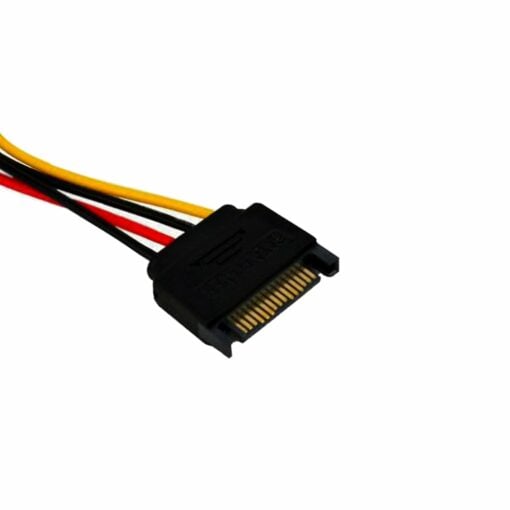 15-Pin SATA Male to 4-Pin Molex Female Power Adapter Cable – 2 Pack PHI1001911 Phipps Electronics 4
