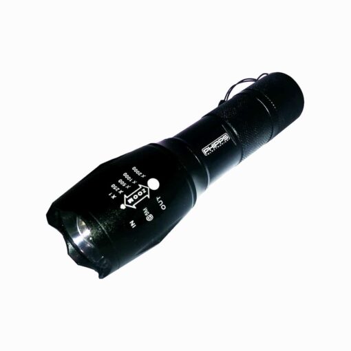LED Flashlight Bright Adjustable Focus with Metal Body – Pack of 2 PHI1001924 Phipps Electronics 3