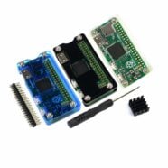 Raspberry Pi Zero Case with GPIO Header Pins and Heat Sink 2