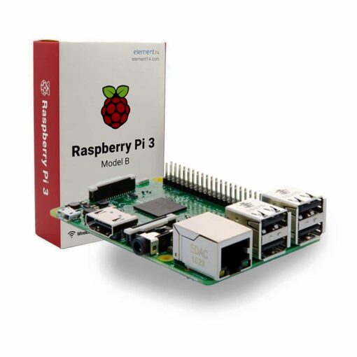 Raspberry Pi 3 Model B 1GB RAM – Quad Core 1.2GHz 64bit CPU WiFi and Bluetooth DISRAS-MOD-WIF-BLU Phipps Electronics 2