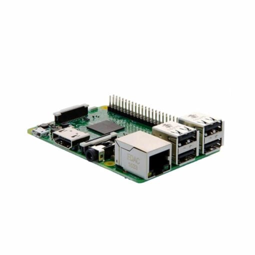 Raspberry Pi 3 Model B 1GB RAM – Quad Core 1.2GHz 64bit CPU WiFi and Bluetooth 3