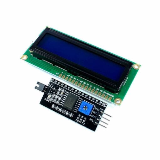 1602 16×2 HD44780 LCD Display with Soldered I2C Module – Arduino-Compatible PHI1001894 Phipps Electronics 2