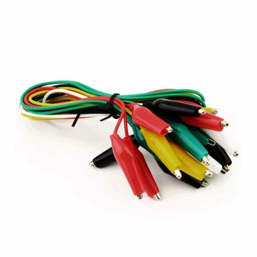 Crocodile Clip Double Ended 50cm Lead – Pack of 10 PHI1001887 Phipps Electronics 2