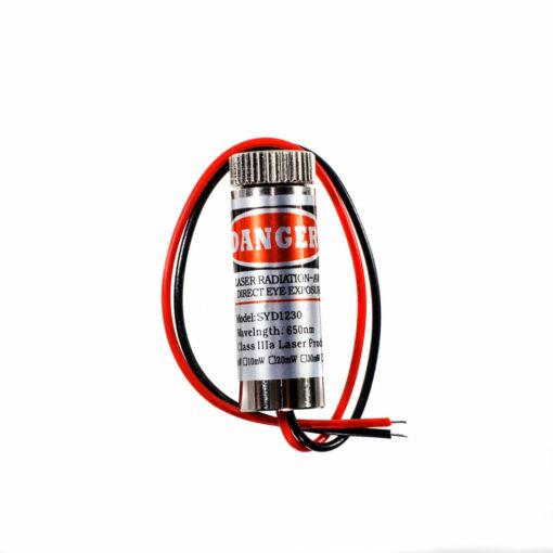 5mW 650nm Red Dot Laser Module Focus Adjustable Laser Head 5V Industrial Grade PHI1001543 Phipps Electronics 2