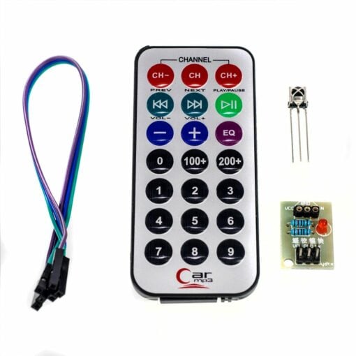 Infrared IR Remote Control and Receiver Kit – HX1838 PHI1001382 Phipps Electronics 2