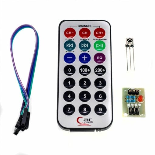 Infrared Remote Control Module and Receiver Kit HX1838 NEC Code VS1838B Receiver 2