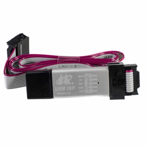 USBISP Programmer for ATMEL AVR Microcontrollers (51 ATMega ATTiny CAN PWM Classic) PHI1001387 Phipps Electronics 2