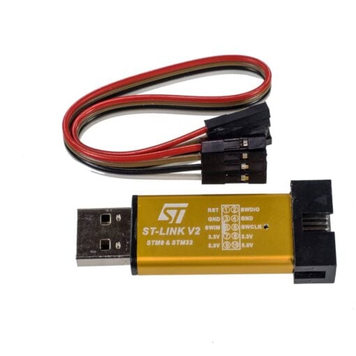 ST-Link V2 ST-Link Mini STM In-Circuit Programmer and Debugger for STM8 and STM32 – with Cover 6