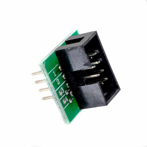 SOIC8 SOP8 Test Clip with Cable + 2 Adapters for EEPROM 93CXX / 25CXX / 24CXX In-circuit Programming PHI1001386 Phipps Electronics 8