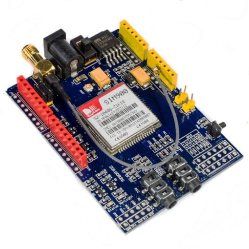 SIM900 Quad-Band GPRS/GSM Shield Development Board for Arduino PHI-SIM-GPR-GSM Phipps Electronics 2