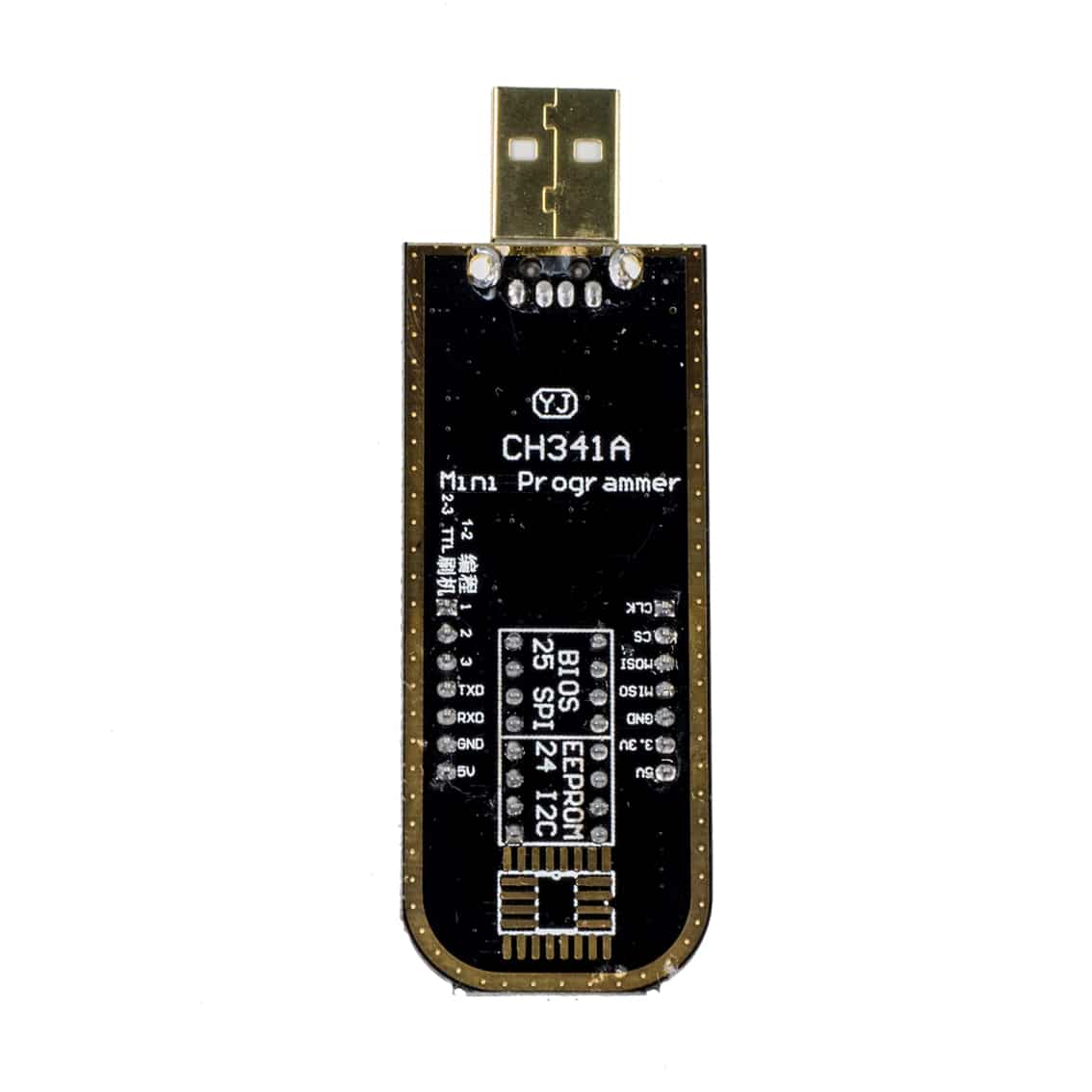 It is equipped with CH 341A chip, can automatically recognize 25 series chi...