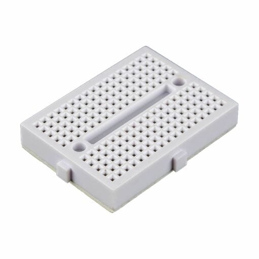 SYB-170 White Mini Solderless Prototype Breadboard with 170 Tie Points – Pack of 3 4