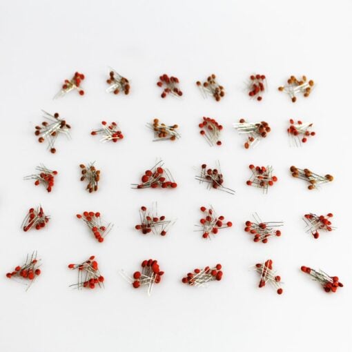300-Piece Ceramic Capacitor Assortment – 2pF-0.1uF PHI1001407 Phipps Electronics 3