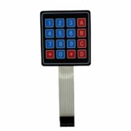 4×4 16 Key Matrix Membrane Keypad