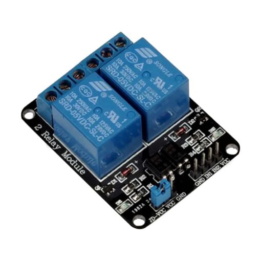 5v 2 Channel Relay Module with Optocoupler PHI1001215 Phipps Electronics 2
