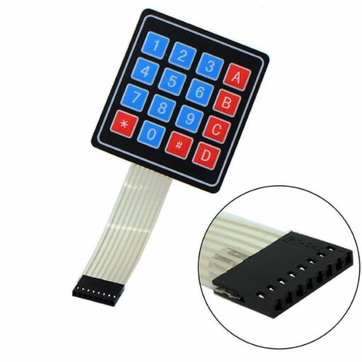 4×4 16 Key Matrix Membrane Keypad PHI1001230 Phipps Electronics 3