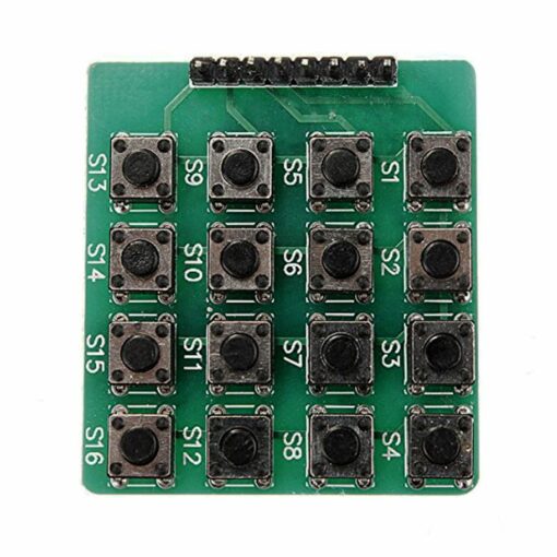 4 x 4 16-Key Matrix Keypad Keyboard Module 16 Buttons 3