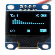 0.96 Inch Blue OLED Serial Display Module – 128 x 64