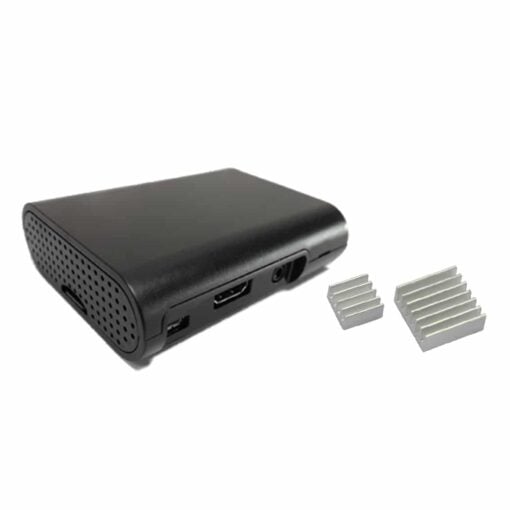 Raspberry Pi 3 Model B+ with Case and Heat Sinks 3