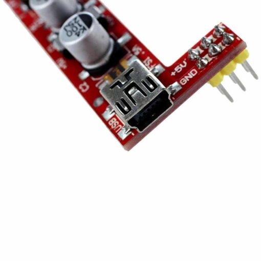 Breadboard Power Supply Module 3.3V – 5V (Red Wings – MB102) – Pack of 2 4