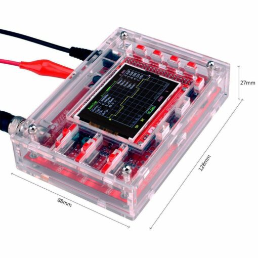 DS0138 Digital Oscilloscope Assembled with Acrylic Case PHI1001259 Phipps Electronics 5