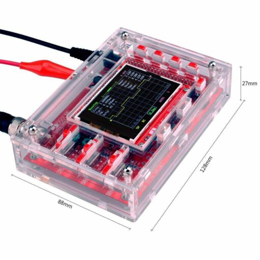 DS0138 Digital Oscilloscope Assembled with Acrylic Case 5