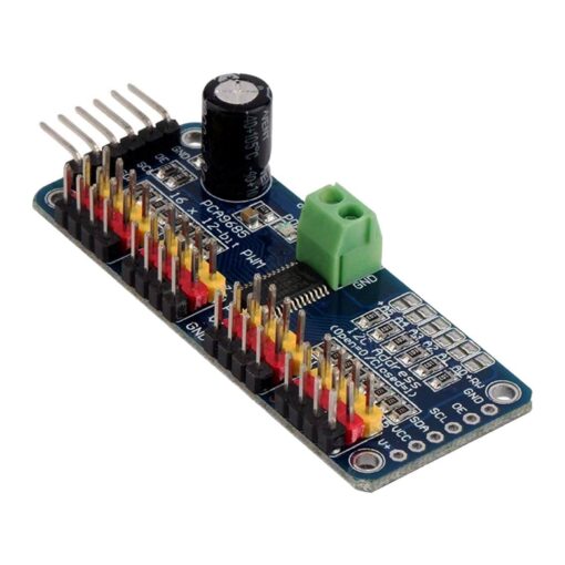 16-Channel 12-bit PWM-Servo Driver – I2C Interface – PCA9685 PHI1001297 Phipps Electronics 2