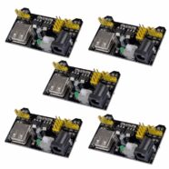 MB102 Breadboard Power Supply Black – Pack of 5