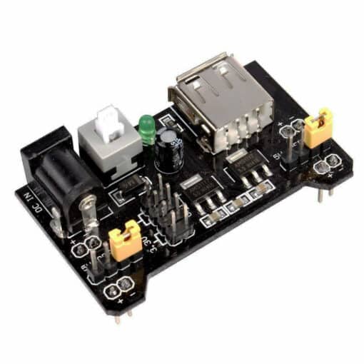 MB102 Breadboard Power Supply Black – Pack of 5 PHI1001294 Phipps Electronics 5