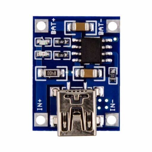 TP4056 Mini USB Lithium Battery Charging Board – 5V 1A PHI1001327 Phipps Electronics 3