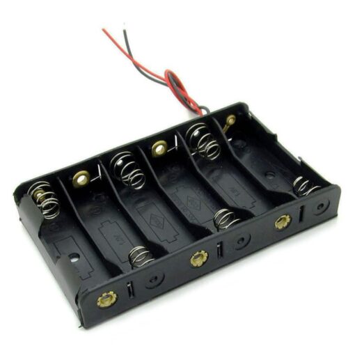 6 x AA Battery Holder Box 2