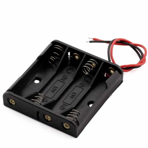 4 x AA Battery Holder Box PHI1001362 Phipps Electronics 2