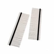 2.54mm Pitch 40 Way 20mm Long Straight Pin Headers – Pack of 5