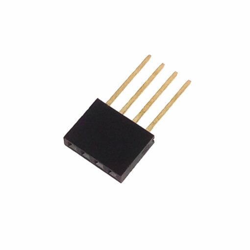 2.54mm 4 Pin 11mm Long Header – Pack of 5 PHI1001372 Phipps Electronics 3