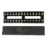ATMEGA328 MCU + 16MHZ Crystal + 22pF Capacitors + IC Socket Kit PHI1001348 Phipps Electronics 3