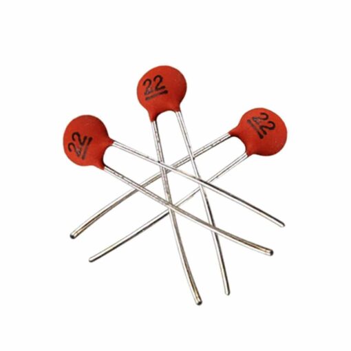 25V 22pF Ceramic Capacitor – Pack of 50 PHI1001351 Phipps Electronics 3
