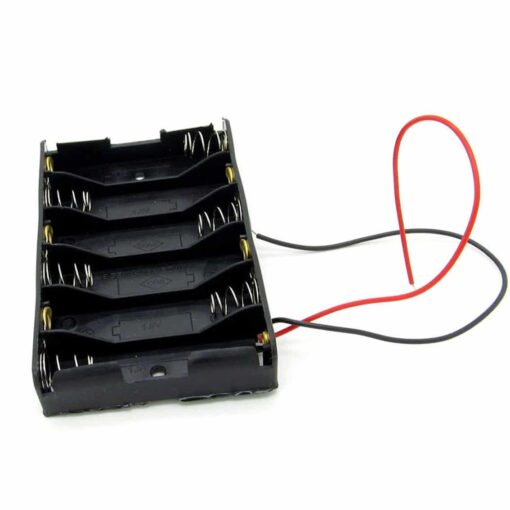 6 x AA Battery Holder Box 4