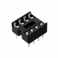 8 Pin 0.3 Inch DIL IC Socket – Pack of 5