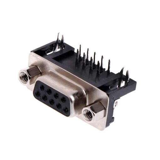 9 Pin Right Angle D-Sub Female Connector PHI1001424 Phipps Electronics 2