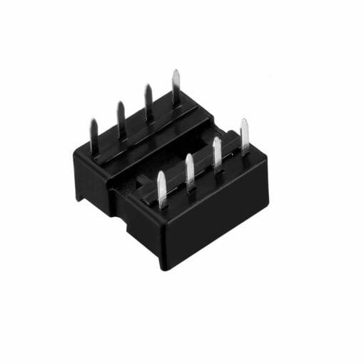 8 Pin 0.3 Inch DIL IC Socket – Pack of 5 3