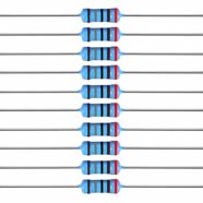 1K8 Ohm 0.25W 1% Metal Film Resistor – Pack of 100 2