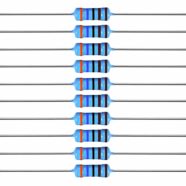 3K6 Ohm 0.25W 1% Metal Film Resistor – Pack of 100