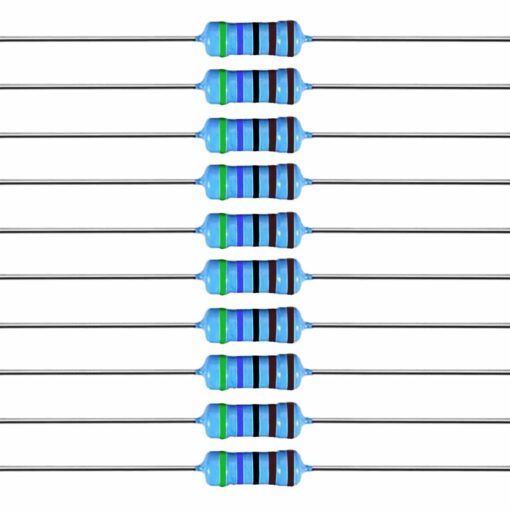 5K6 Ohm 0.25W 1% Metal Film Resistor – Pack of 100 PHI1001491 Phipps Electronics 2