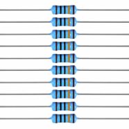 10R Ohm 0.25W 1% Metal Film Resistor – Pack of 100