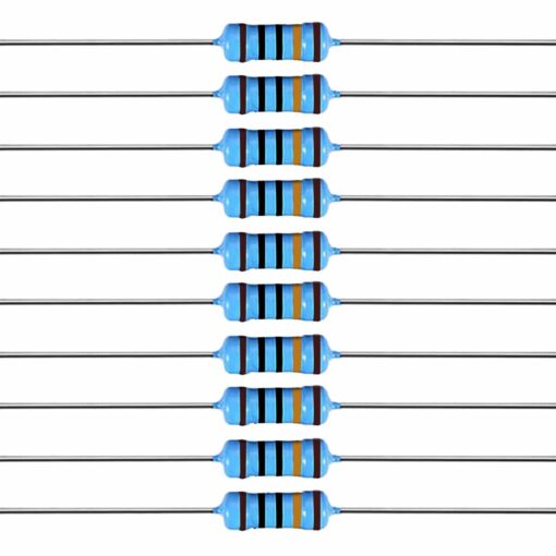 10R Ohm 0.25W 1% Metal Film Resistor – Pack of 100 PHI1001493 Phipps Electronics 2
